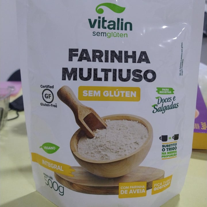 photo of Vitalin Farinha Multiuso Sem Glúten shared by @nannayra on  06 May 2022 - review