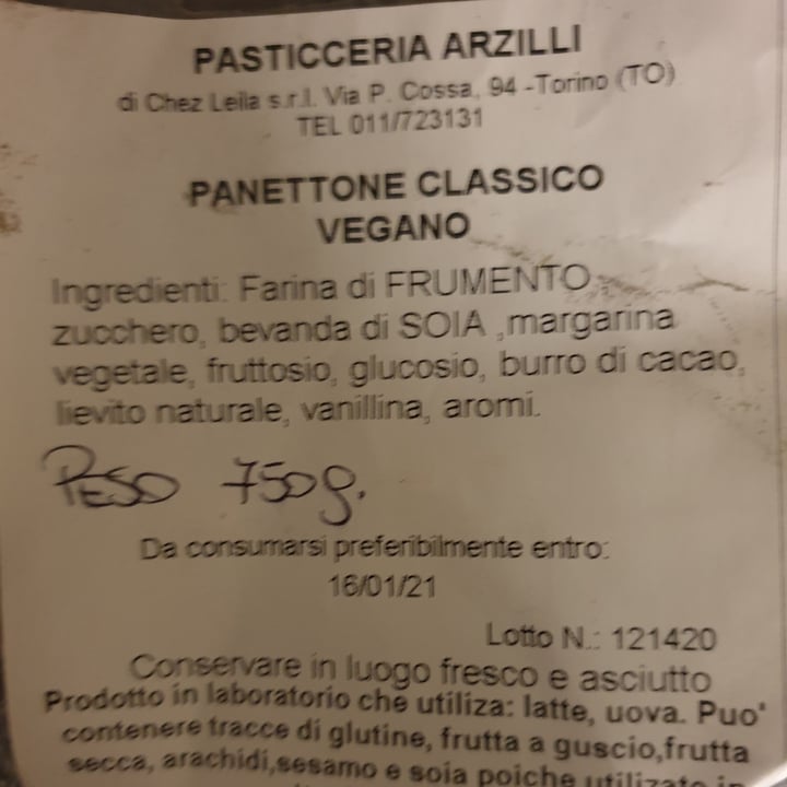 photo of Arzilli Panettone shared by @valdal on  27 Dec 2020 - review