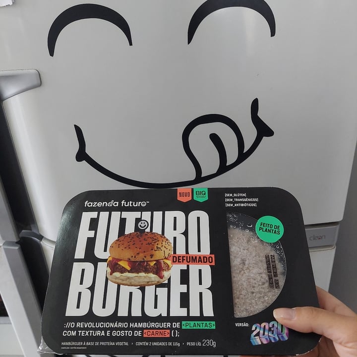 photo of Fazenda Futuro - Future Farm Futuro Burger Defumado shared by @jessicarodrigues on  07 May 2022 - review