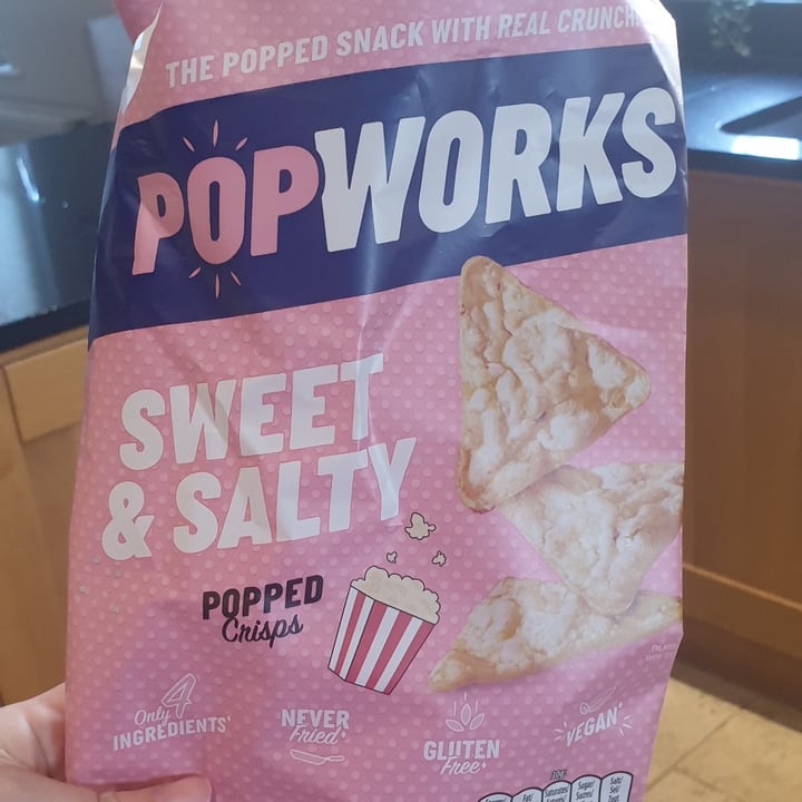 photo of Pop works Pop works, Sweet And Salty Pop Crisps shared by @becks1871 on  05 Jan 2022 - review