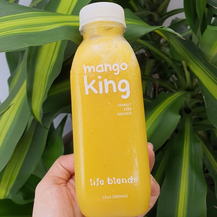 photo of Life Blends Mango King - Blend shared by @veganspanama on  07 Feb 2021 - review