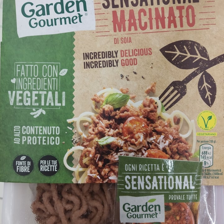photo of Garden Gourmet Sensational Macinato shared by @trenitalia90 on  20 Feb 2022 - review