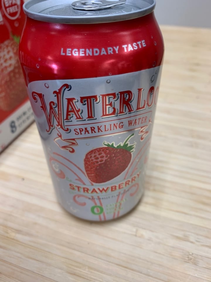 photo of Waterloo Strawberry Sparkling Water shared by @shilpishah on  04 Feb 2020 - review