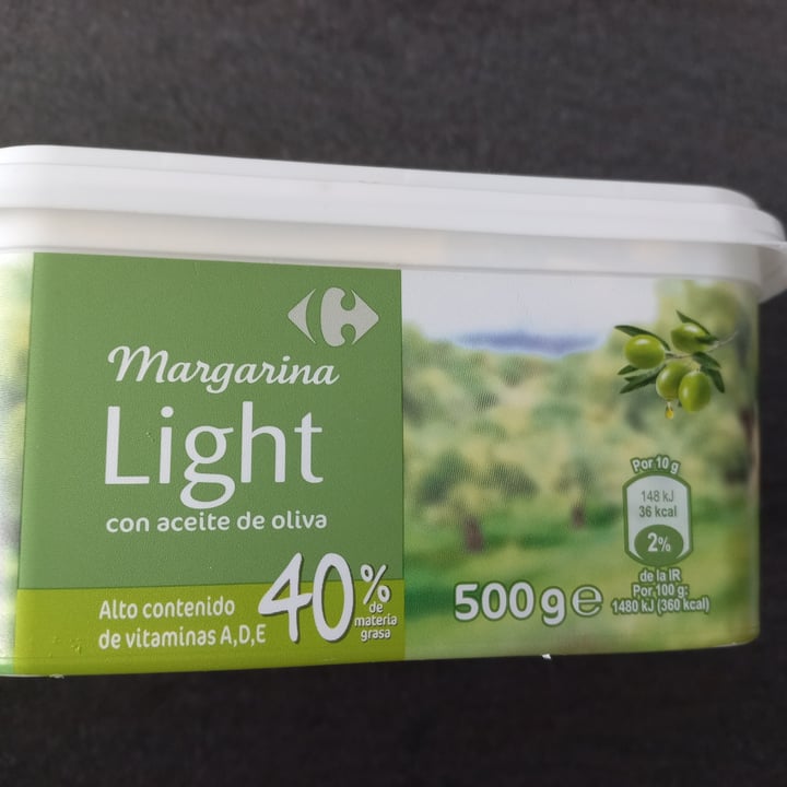 photo of Carrefour Margarina ligth shared by @amoresvegan on  10 Jun 2022 - review