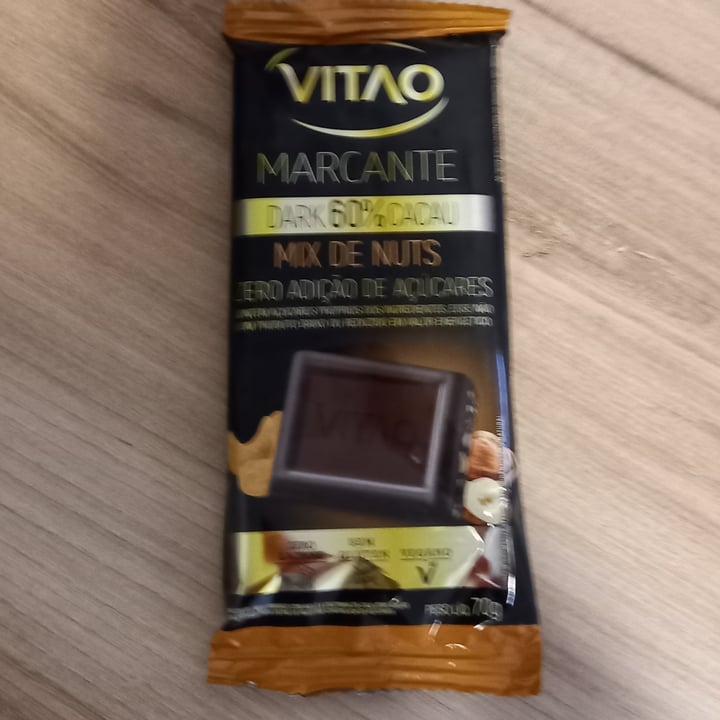 review photo of VITAO chocolate Dark 60% Cacau shared by @carolsenger on 13 Nov 2022 - review
