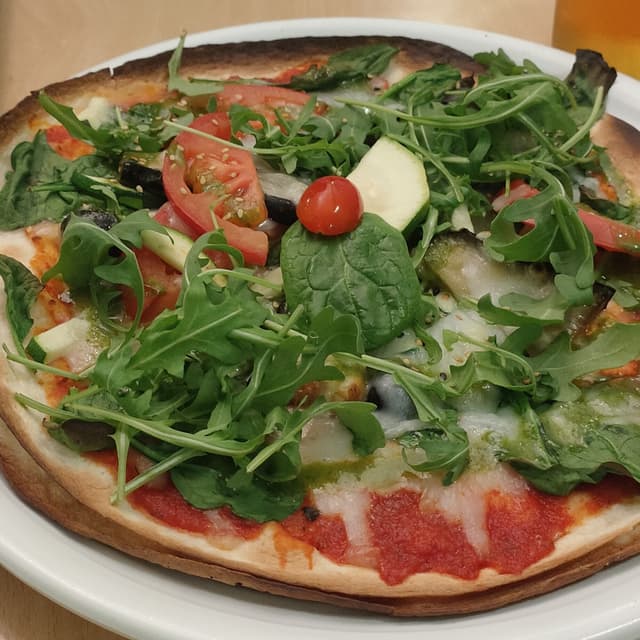 Photo of the dish “Pizza Yerbabuena”