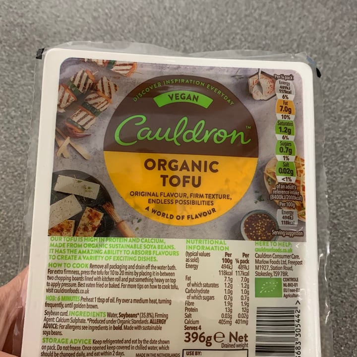 photo of Cauldron Organic Tofu shared by @aimeehowe on  23 May 2021 - review