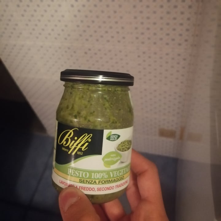 photo of Biffi Che Sugo! Pesto 100% Vegetale Senza Formaggio Jar shared by @55alex97 on  20 Apr 2021 - review