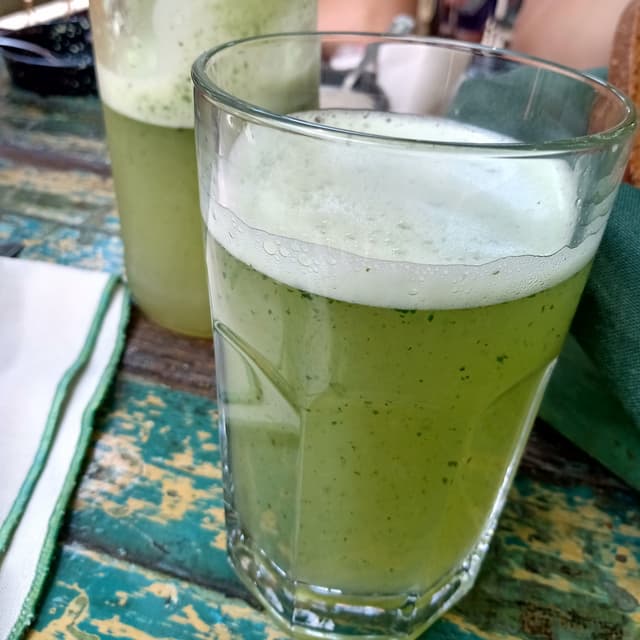 Photo of the dish “Limonada Con Jengibre Y Menta”