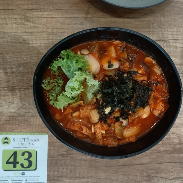 Photo of the dish “Kimchi Jjigae Ramen”