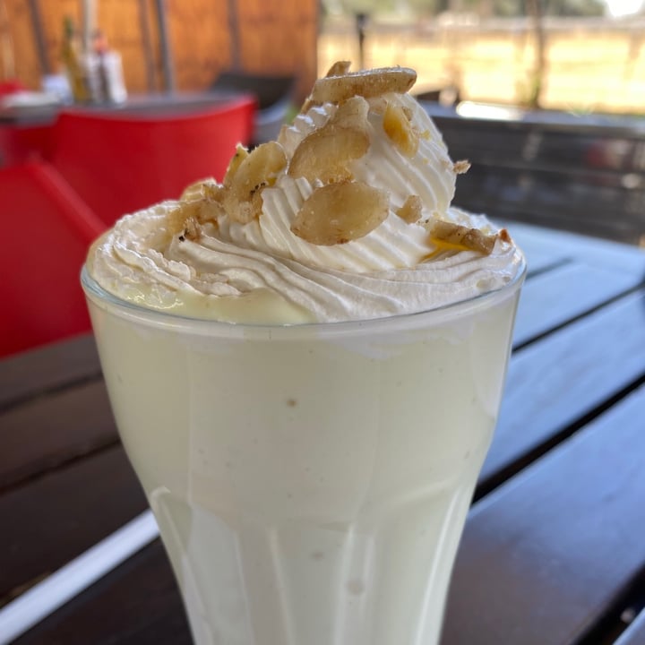 photo of Asher's Corner Cafe @ Ashers Farm Sanctuary Banana Bomb Milkshake shared by @lavern on  11 Sep 2021 - review