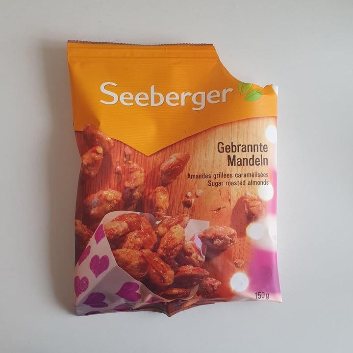 review photo of Seeberger Gebrannte Mandeln shared by @veganpecan on 19 Feb 2021 - review