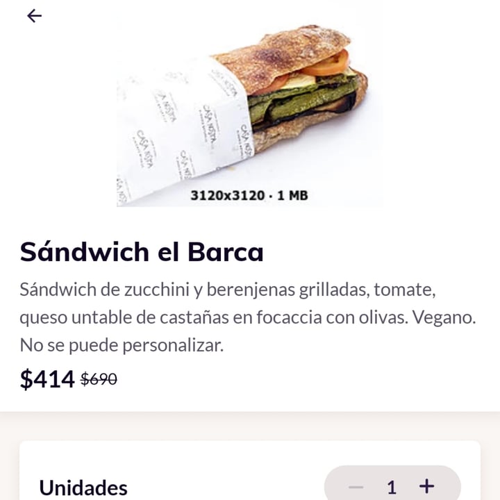 review photo of Casa nostra Sándwich El Barca shared by @china1312 on 10 Feb 2022 - review