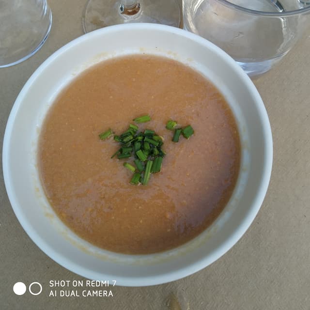 Photo of the dish “Crema de caqui”