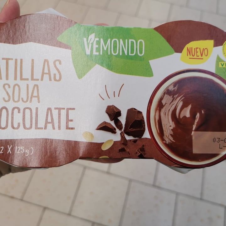review photo of Vemondo Natillas de Soja - Sabor Chocolate shared by @caracol on 19 May 2022 - review