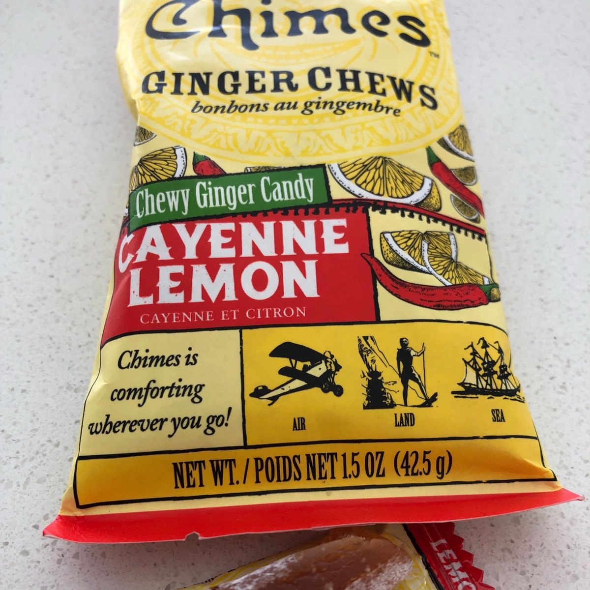 Chimes Cayenne Lemon Ginger Chews Reviews abillion