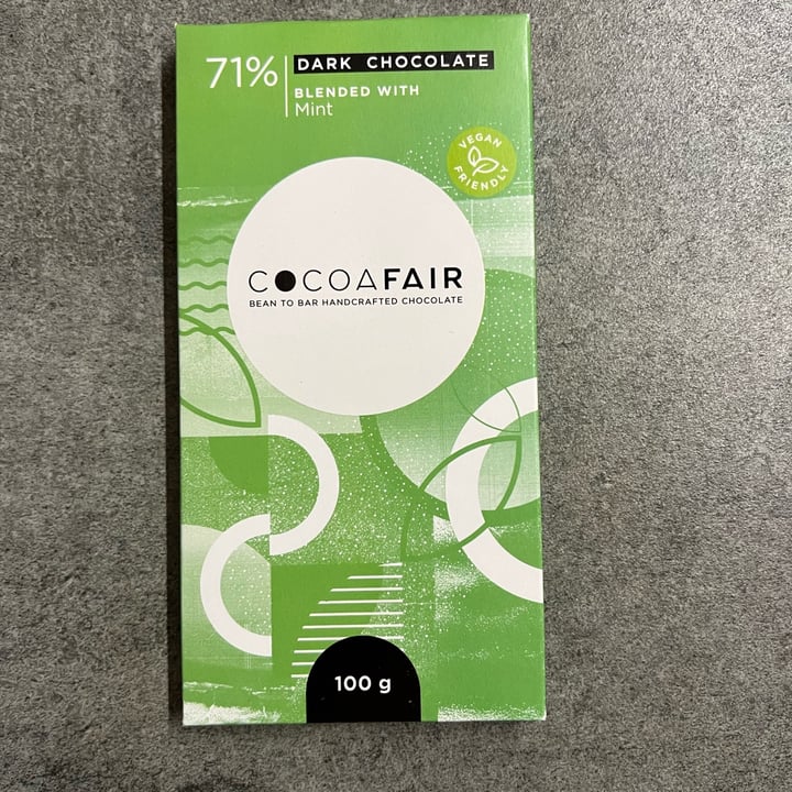 photo of Cocoafair 71% Dark Chocolate Blended With Mint shared by @ftc on  14 Apr 2022 - review