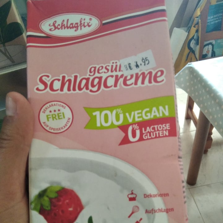 photo of Schlagfix Gesüßte Schlagcreme 1 Litre shared by @martate on  06 Sep 2020 - review