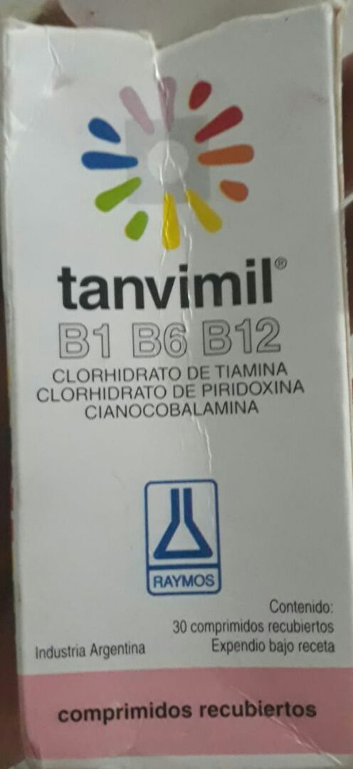 photo of Tanvimil Vitamina B1, B6, B12 shared by @lautarohate on  24 Dec 2019 - review