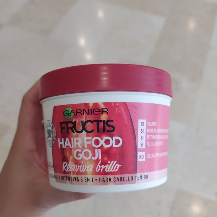 review photo of Garnier Hair Food Goji shared by @rociobuciegas on 13 Aug 2020 - review