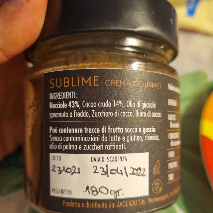 photo of Vito Cortese Sublime crema gourmet shared by @mariascacchetti on  29 Jan 2022 - review