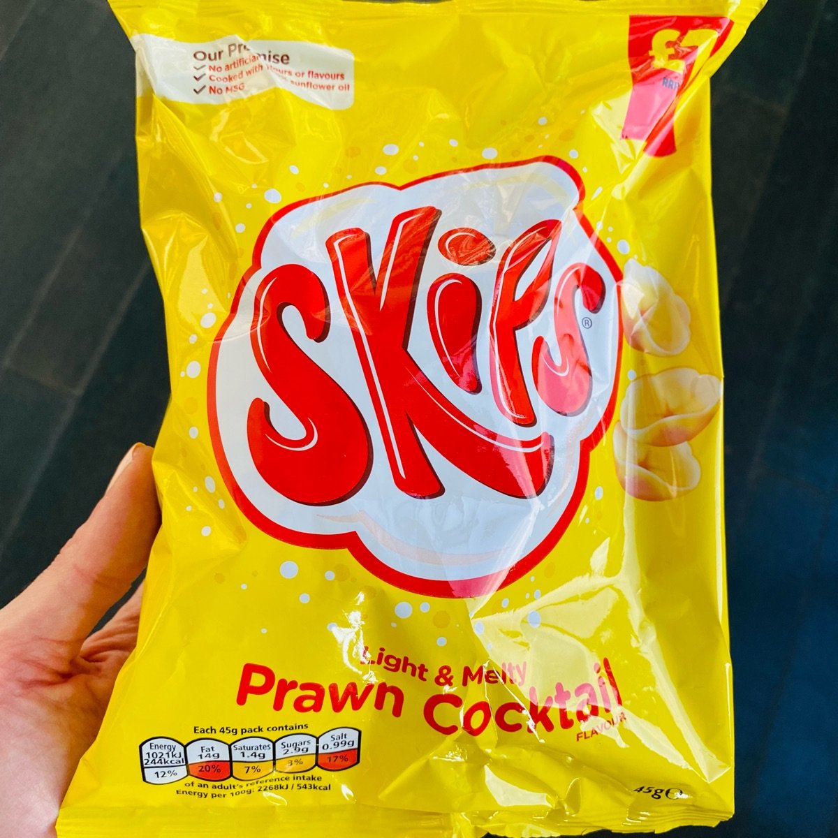 Skips Prawn cocktail flavour Skips Reviews abillion