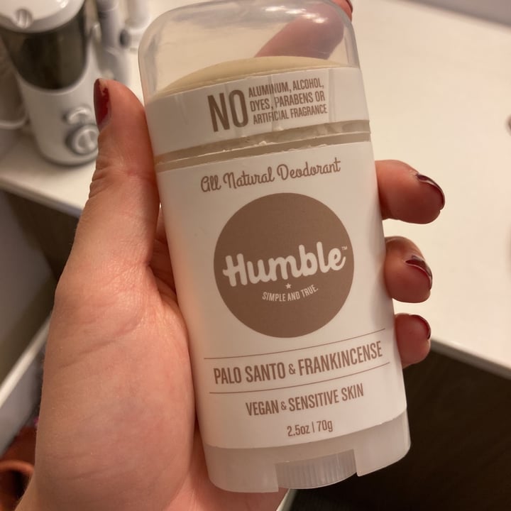 review photo of The Humble Co. Palo Santo & Frankincense Depdorant shared by @ohsnapkittykat on 02 Jul 2021 - review