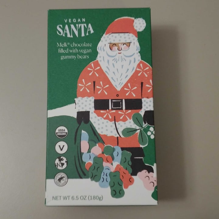 photo of Sjaak’s Organic Chocolates Vegan Santa shared by @alandestraya on  27 Nov 2022 - review
