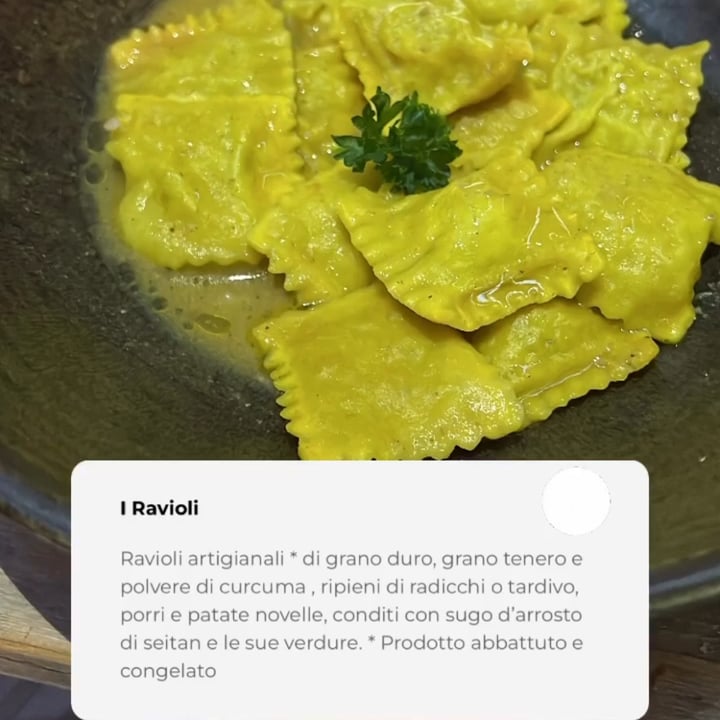 photo of L'Orto già Salsamentario - Vegan & raw food Agnolotti Di Seitan shared by @ljuba on  16 Jun 2022 - review