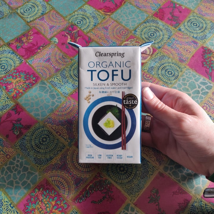 photo of Clearspring Organic Tofu Silken & Smooth shared by @inowa on  22 Apr 2021 - review