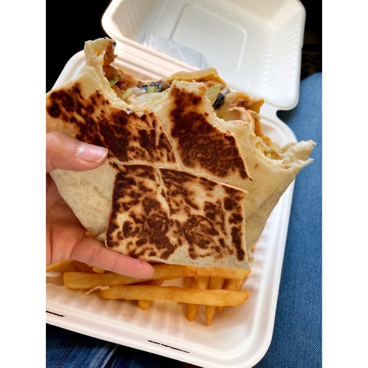 photo of Wayward Vegan Cafe Albuquerque crunch wrap shared by @ilean10 on  21 Jul 2021 - review