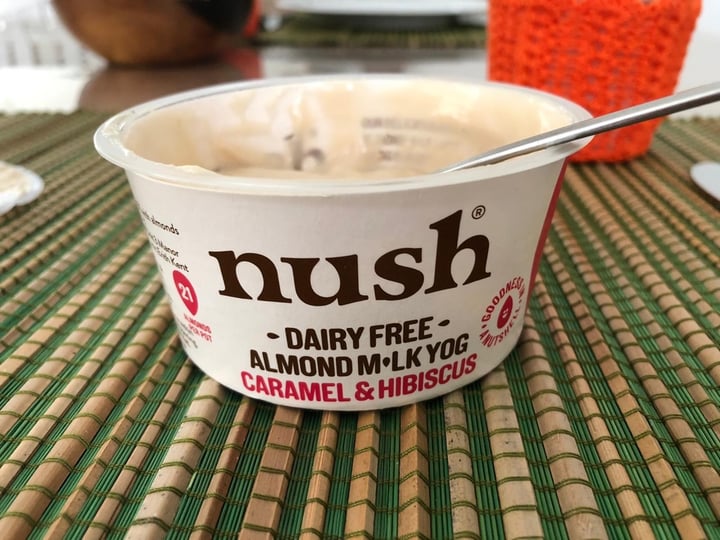 photo of Nush Almond Milk Yog Caramel & Hibiscus shared by @s1224 on  05 Sep 2020 - review