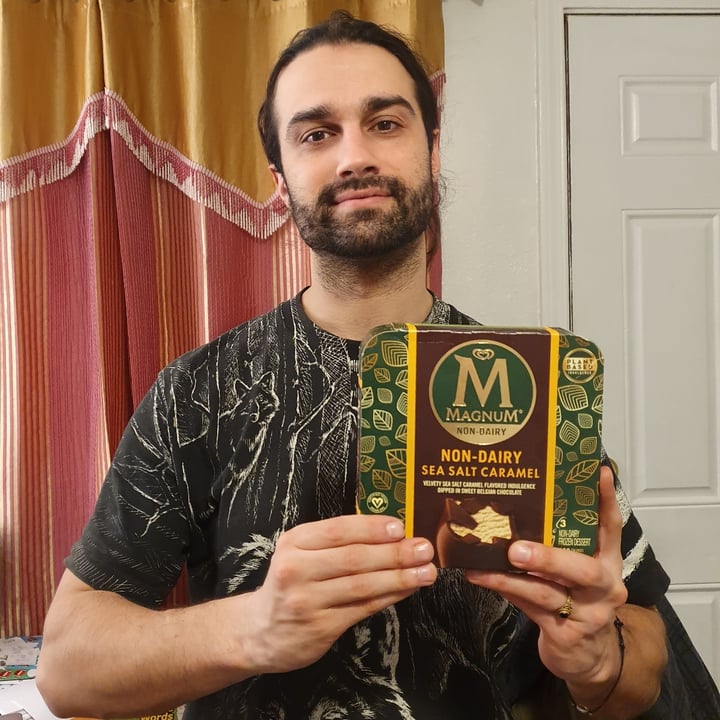 review photo of Magnum Dairy Free Sea Salt Caramel shared by @paniwilson on 30 Jan 2021 - review