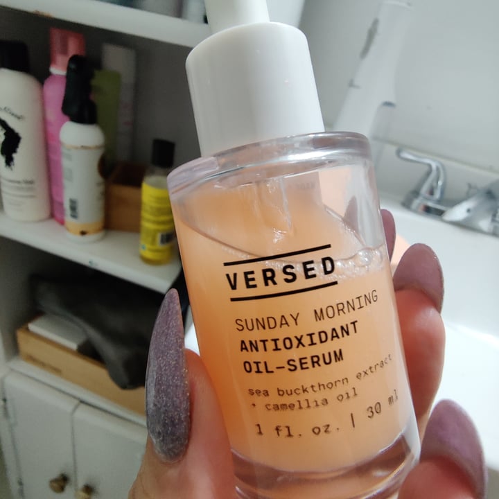 Versed Sunday Morning Antioxidant OilSerum Review abillion