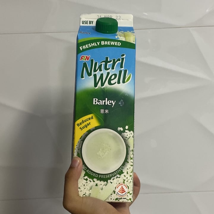 photo of F&N NUTRIWELL Bartley  Reduced  Sugar shared by @ilya444 on  20 Mar 2022 - review