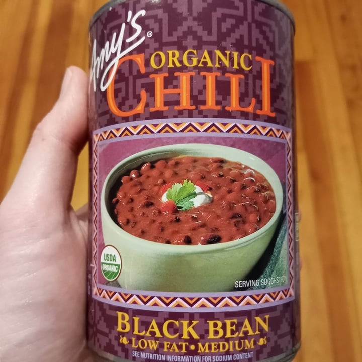 photo of Amy’s Organic Black Bean Chili shared by @craidy on  05 Jun 2021 - review