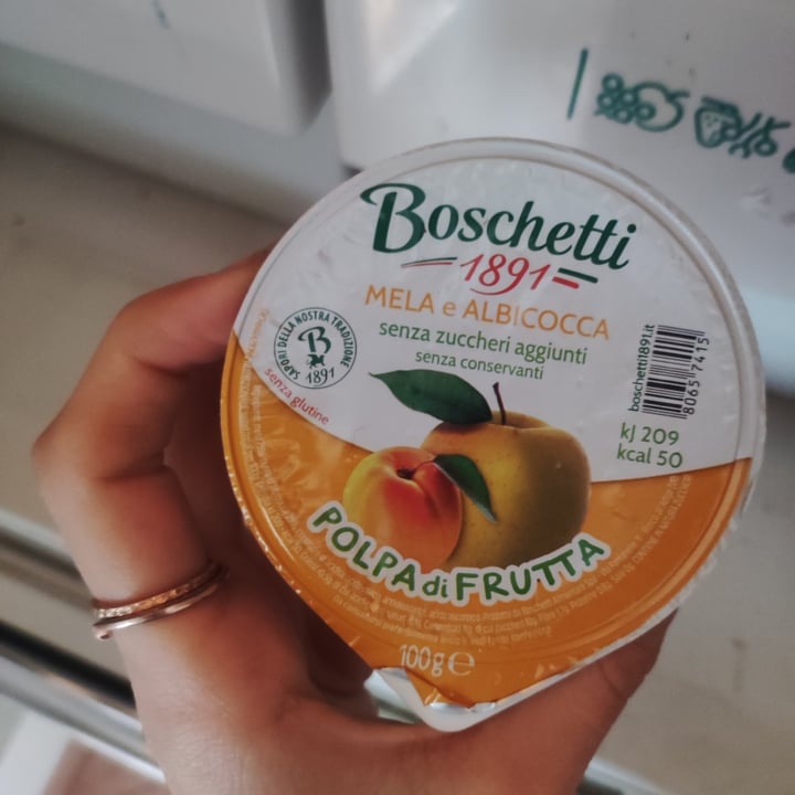photo of Boschetti 1891 polpa di frutta alla mela e albicocca shared by @gius on  07 Dec 2021 - review