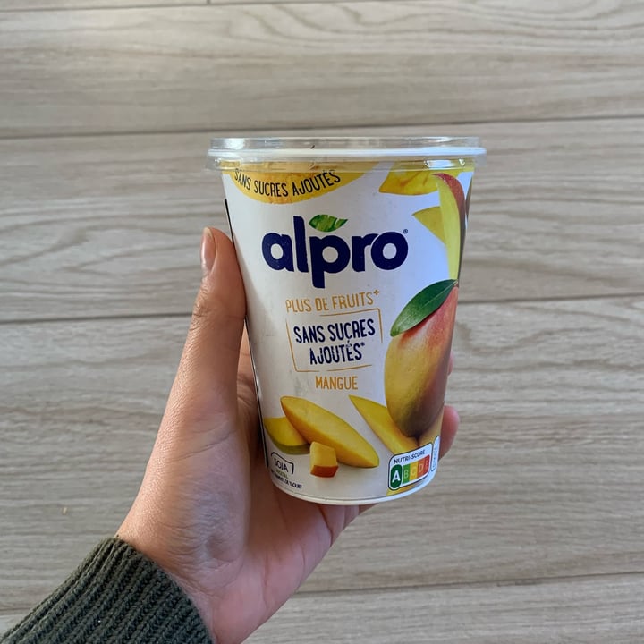 photo of Alpro Mango Joghurt shared by @greenforourplanet on  12 Dec 2021 - review