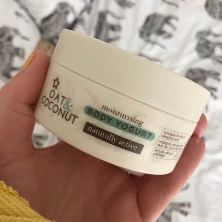 photo of Superdrug Store plc Oat and Coconut Body Yogurt shared by @earthwithjbro on  15 May 2020 - review