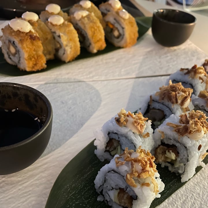 review photo of Koukoumi Vegan Hotel & Restaurant Vegan Sushi shared by @dorindigenova on 06 Dec 2021 - review