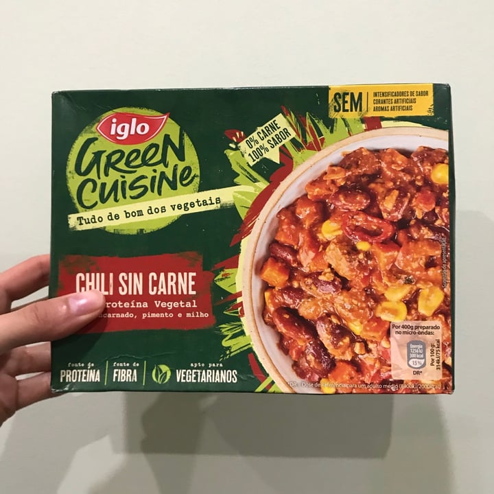 photo of Iglo Chili sin carne shared by @maggiefrancox on  11 Mar 2021 - review