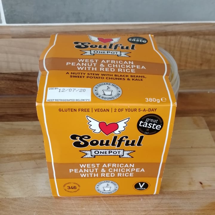 review photo of Soulful West African Peanut and Chickpea With Red Rice shared by @agg2 on 18 Jul 2020 - review