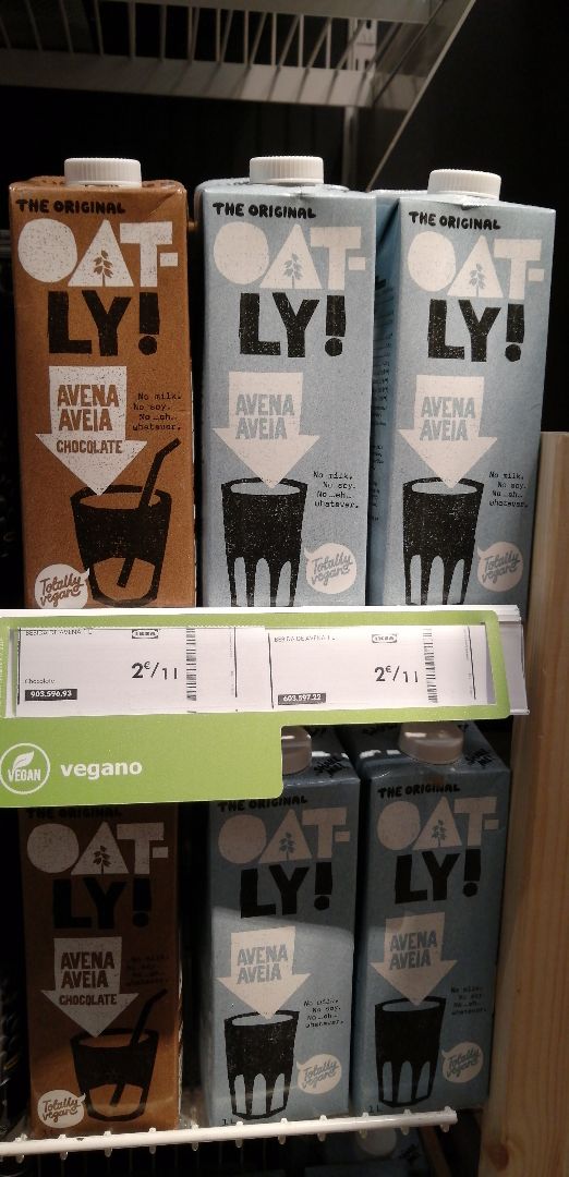 review photo of Oatly Oat Drink Chocolate shared by @conxdexela on 09 Dec 2019 - review