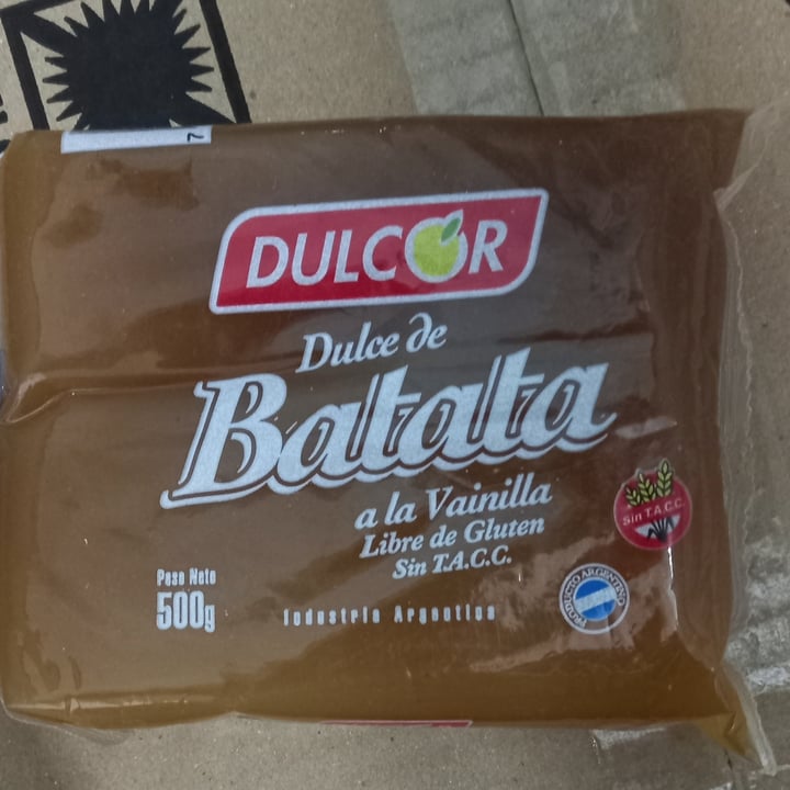photo of Dulcor Dulce de batata a la vainilla shared by @r00 on  11 Oct 2021 - review