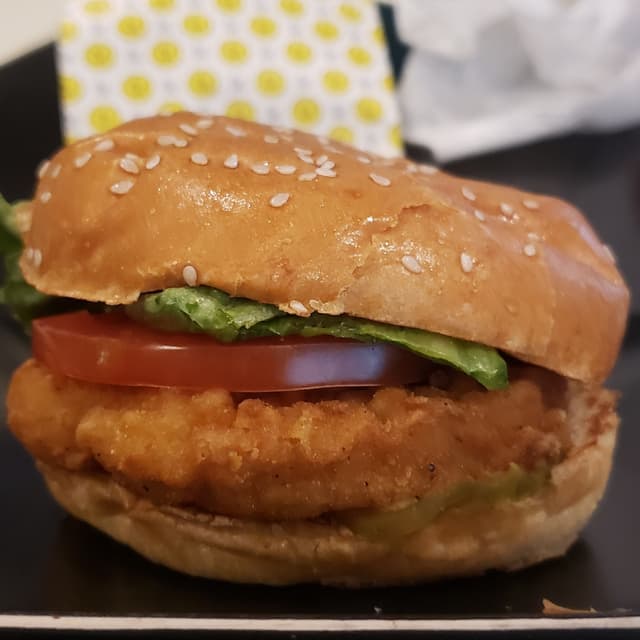 Foto del piatto “Crispy Southwest Chick'n Sandwich”