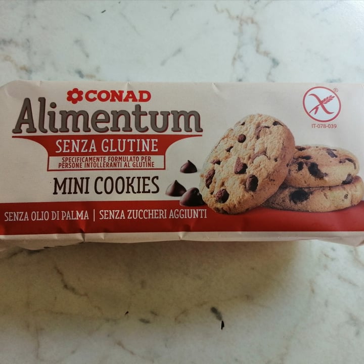 photo of Conad alimentum Mini Cookies shared by @fedevegana on  24 Jun 2022 - review