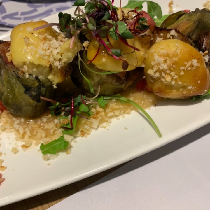 review photo of Restaurante Baobab S.L. Alcachofas rellenas shared by @nrabaneda on 03 Jan 2022 - review