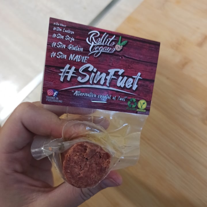 photo of Rollito Vegano Sin fuet shared by @srtamatthews on  28 Feb 2022 - review