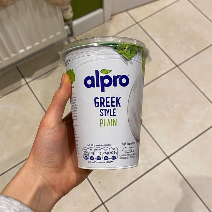 photo of Alpro Greek Style Plain Yogurt shared by @bethany0990 on  20 Mar 2021 - review