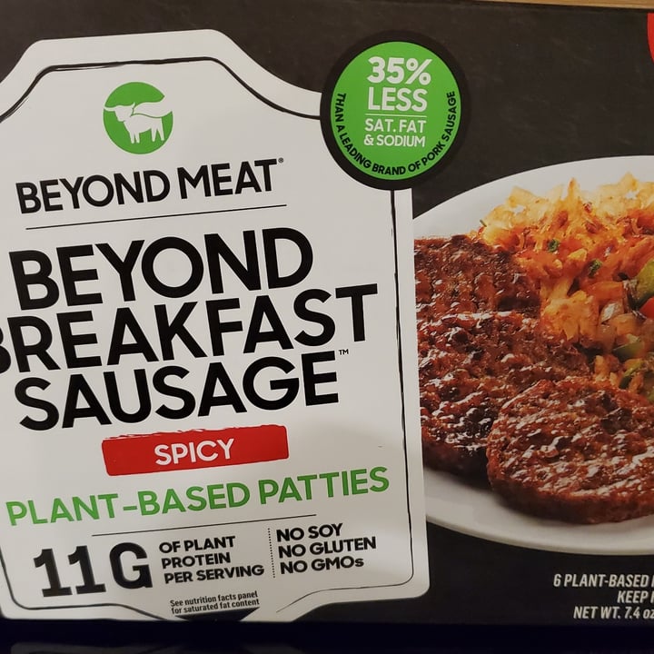 review photo of Beyond Meat Beyond Breakfast Sausage Spicy shared by @jhagan on 10 Jan 2021 - review